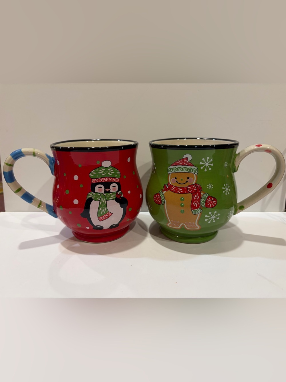 Temp-tations Winter Whimsy Mugs Set of 2